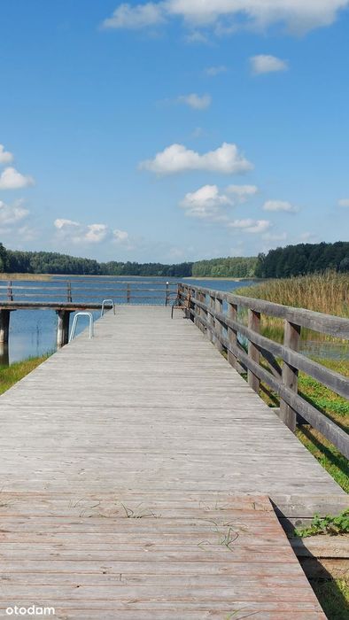 Działka budowlana 4015 m², blisko jeziora