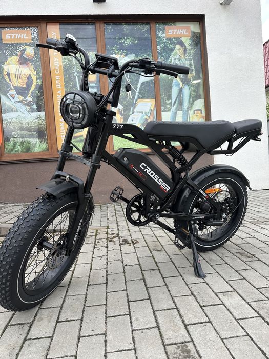 Електровелосипед Фетбайк електрофетбайк Crosser 777