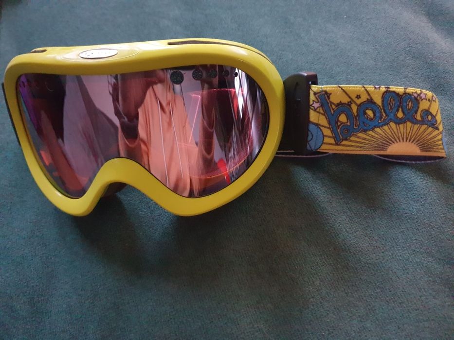 Kask narciarski młodzieżowy + gogle Bollé
