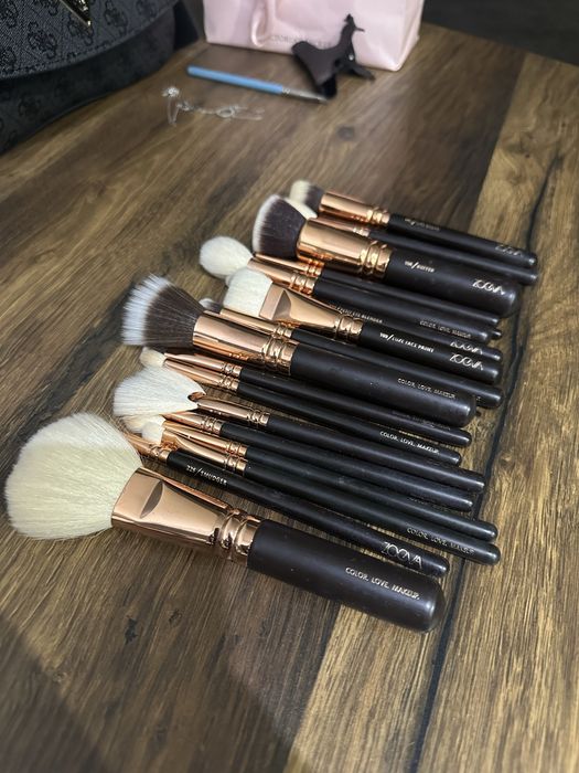 Пензлі для макіяжу ZOEVA ( кисти для макияжа)