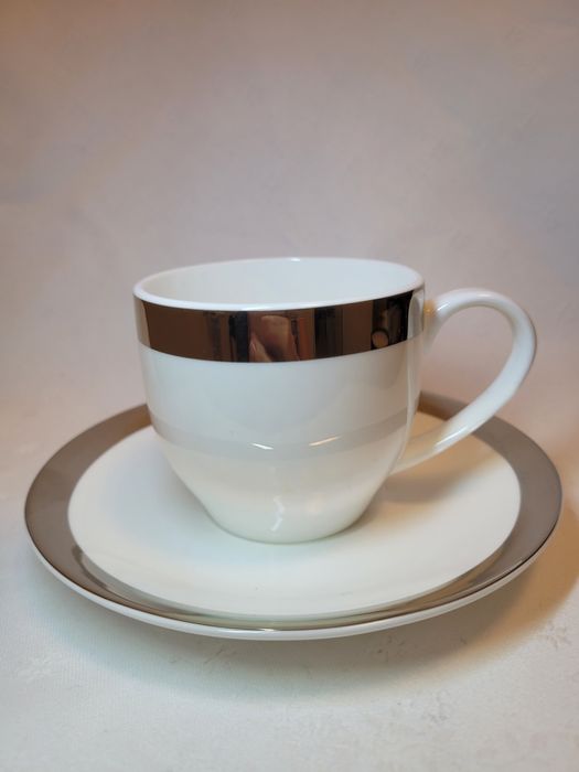 Кавова пара Чайна пара Англія Костяний фарфор