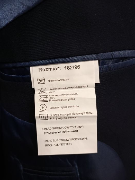 Marynarka męska PAWO, granatowa