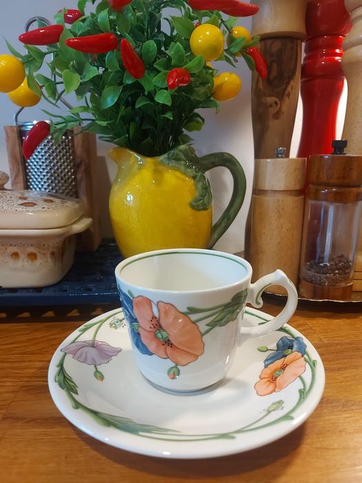 Filiżanka ze spodkiem Villeroy & Boch Amapola