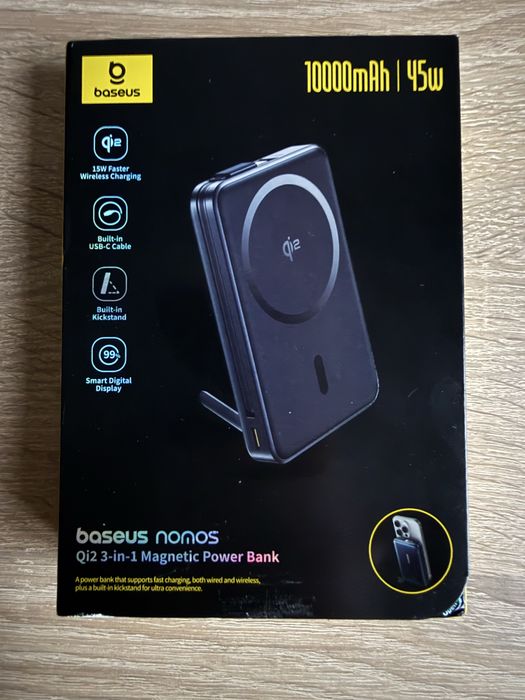 Магнітний ‼️ павербанк 10000 Baseus Ugreen Anker повербанк магсейф EDC