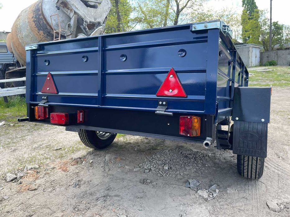 Легковий причіп Дніпро-170 на ресорах Волга (посилений)