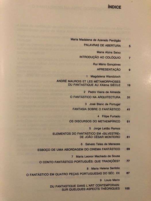 Manoel de Oliveira / O Fantástico na Arte Contemporânea