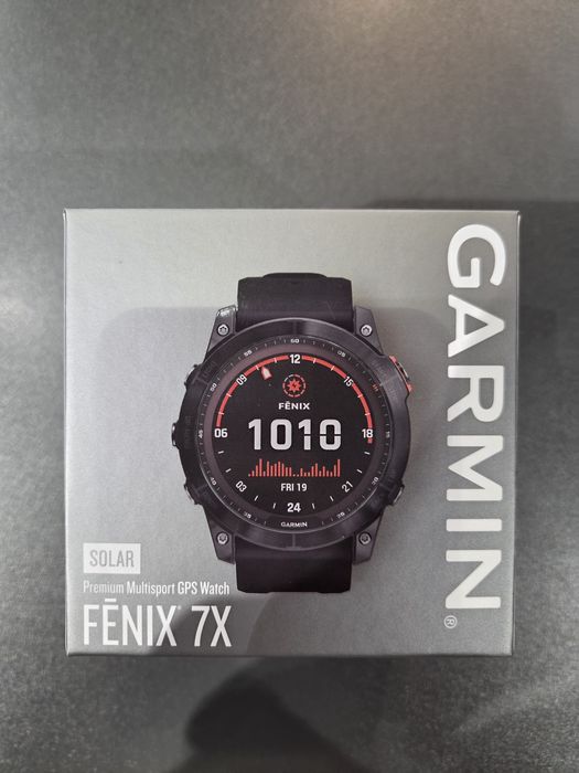 Zegarek jak nowy Garmin Fenix 7X Solar 51mm / Gwarancja / nowy pasek / szkło ochronne / Jak nowy