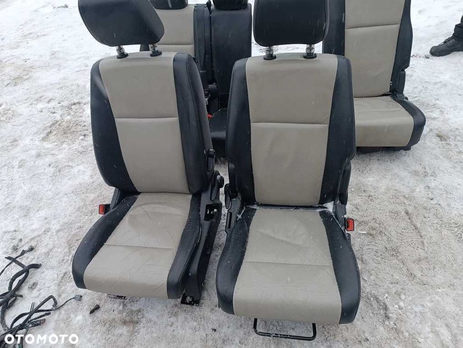 DODGE JOURNEY I fotele kanapa komplet EU SKÓRA elekryczne