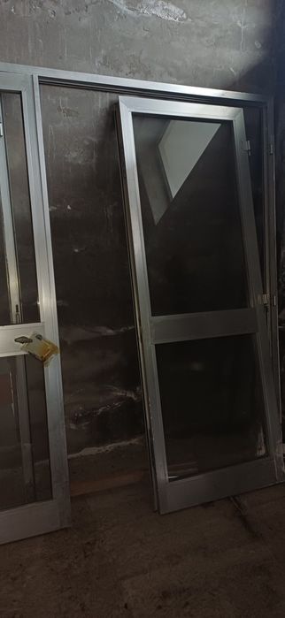 Porta duas folhas Aluminio