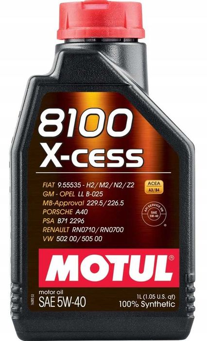 Olej Motul 8100 X-cess 1 l 5W-40