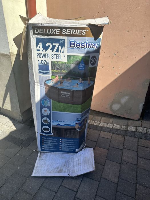 Basen Bestway stelażowy rattan 4,27 m