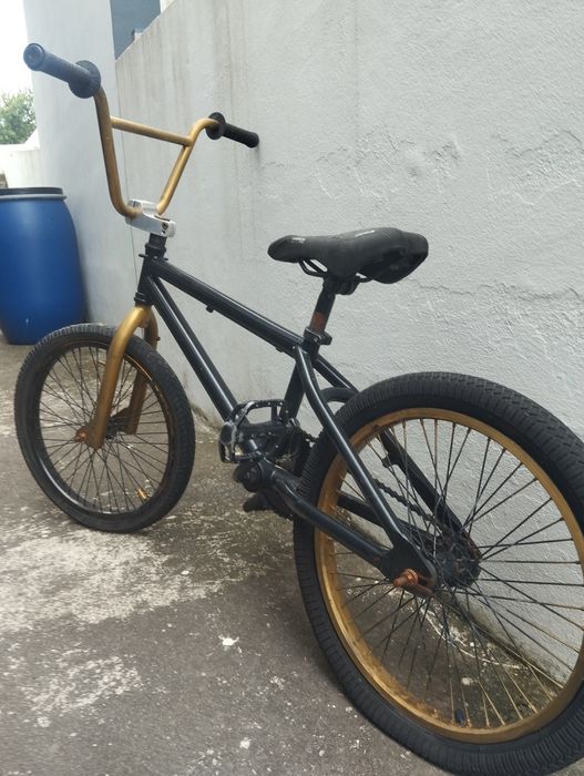 BMX com falta de uso