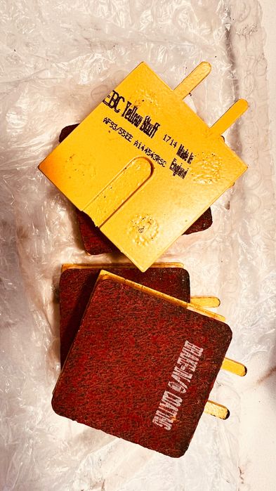 pastilhas de travão EBC yellow Ferrari 250