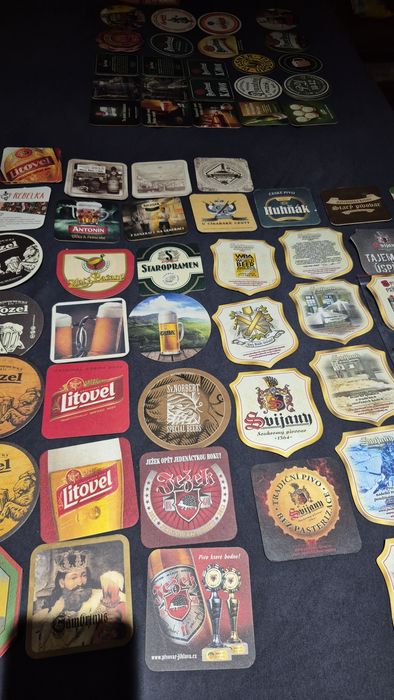 Podkladki do piwa czeskie