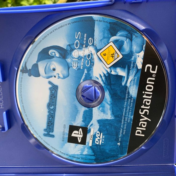 PS2 Herdy Gerdy Deutsch Edition PAL ліцензія