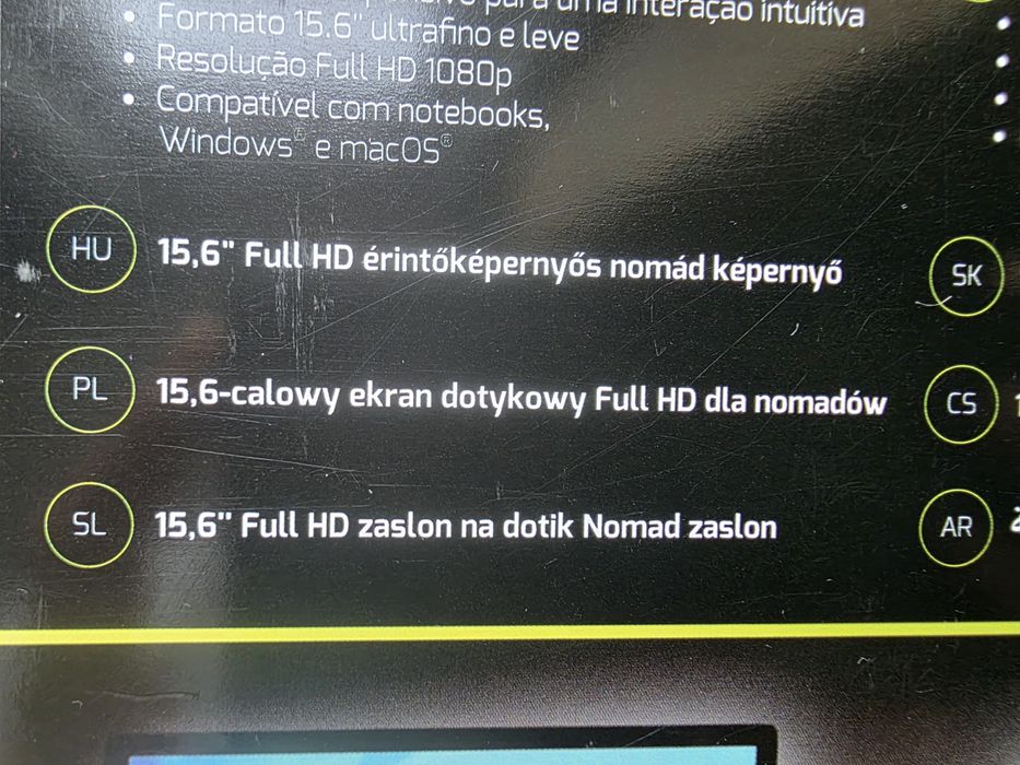15.6" Ekran Dotykowy Full HD - Port Designs