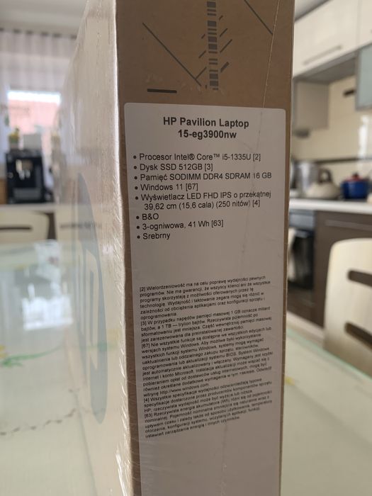 HP Pavilion Laptop 15-eg3900nw