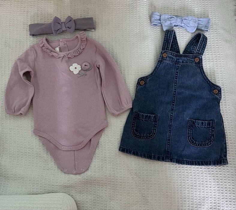 Одяг для дівчинки 6-9 місяців