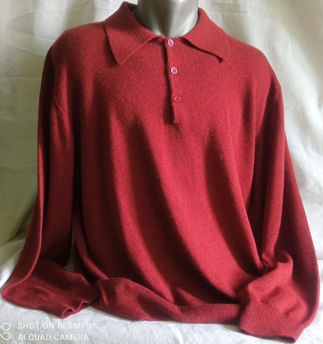Nowy sweter męski polo rozmiarXL -  54