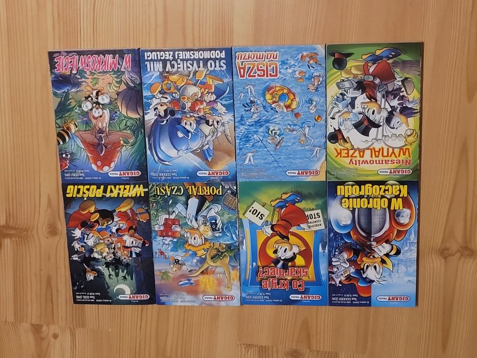 Komiksy kaczor Donald gigant poleca 2022 rok cały zestaw