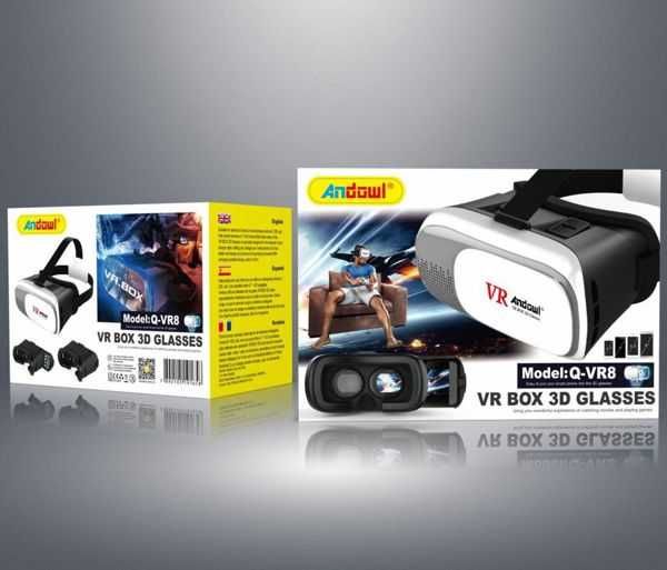 Óculos VR BOX 3D – Realidade Virtual para Smartphone