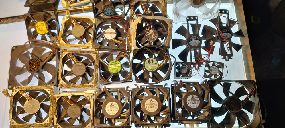 Wentylatory tv,serwerowe 12v itp.
