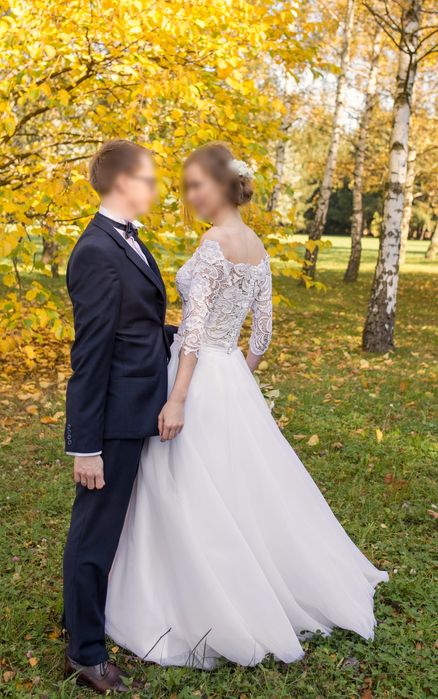 Sprzedam elegancką suknię ślubną