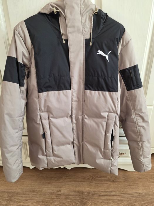 Куртка Puma 650 Protective Down Jacket кольору Chinchilla.


Це