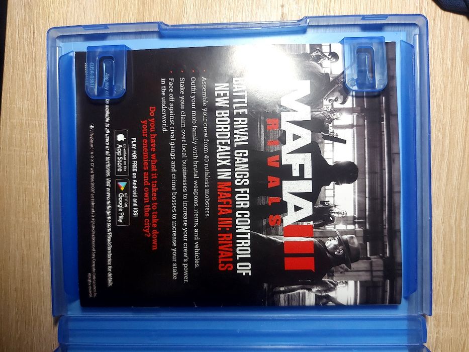Gra Mafia 3 na PS 4.