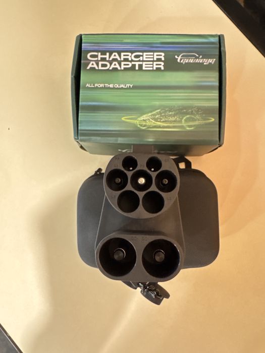 CCS2 to CCS1 250 kwt dc+ac Перехідник адаптер зарядки