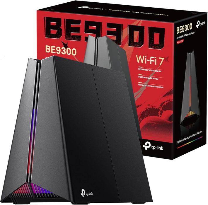 Router TP-Link Archer GE550 - 5Gbps - WIFI 7 - NOVOS - Gaming