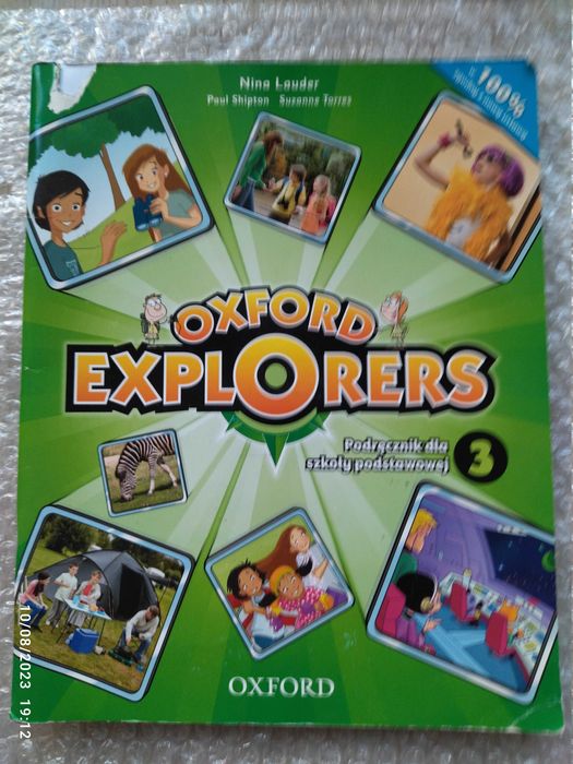 Oxford Explorers 3 Sp Podręcznik. Język Angielski + Dvd Pl Nina Lauder