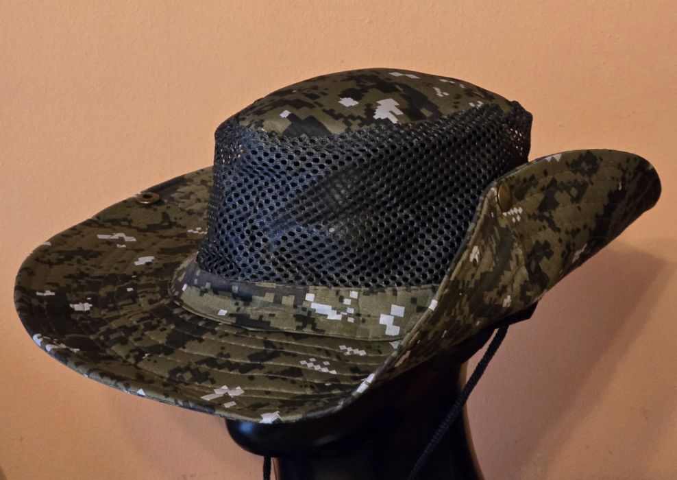 Kapelusz myśliwski wędkarski trekkingowy górski na ryby M/L. NOWY.