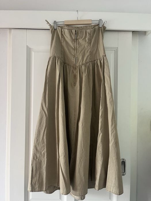 Zara sukienka bez ramiaczek, XL