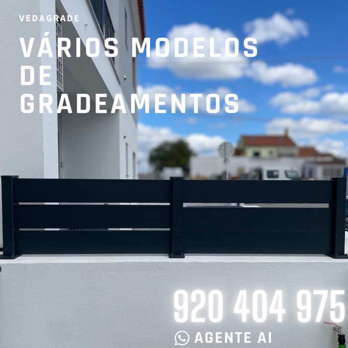 Vedações / Chapa / Rede / Painel de rede / Gradeamentos