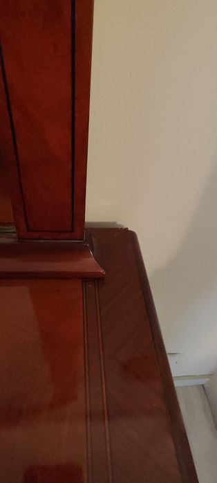 Espelho grande biselado+oferta aparador