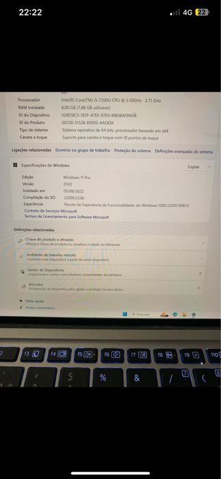 Pc HP / Tablet intel i5 7200u