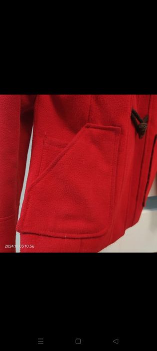 Płaszcz z odpinanym kapturem