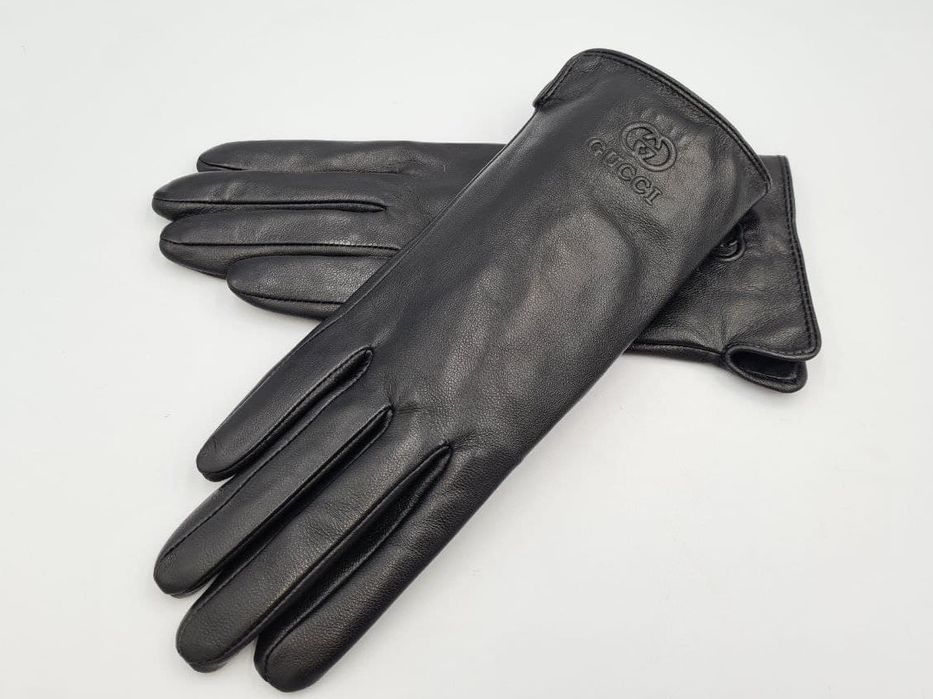 Кожаные перчатки gucci шкіряні рукавички gucci