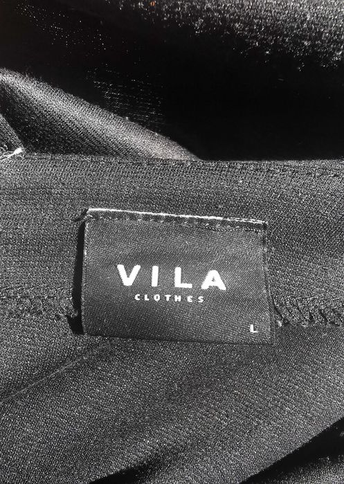 Czarna sukienka VILA