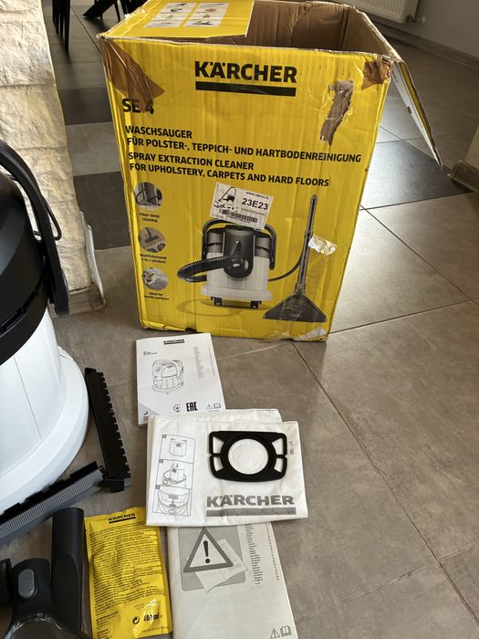 Nowy odkurzacz piorący Karcher Se 4 Plus
