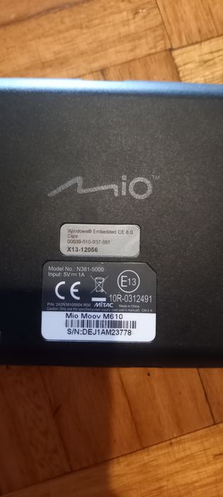 GPS carro mio (sem suporte)