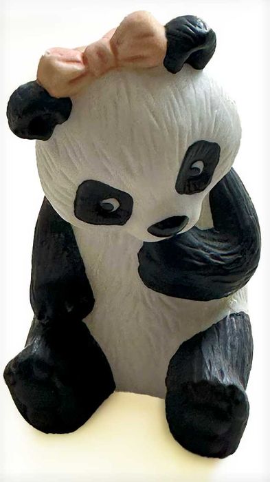 Panda Fêmea Tímida, Antigo e muito Raro