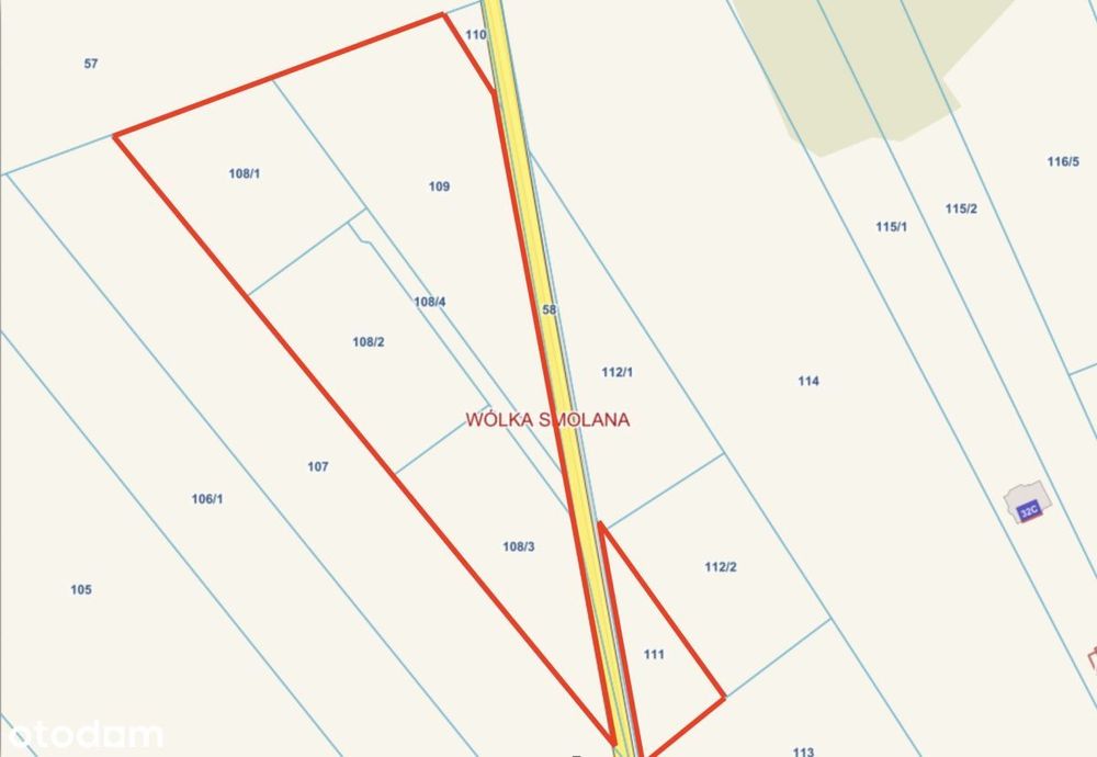 Wólka Smolana, gm. Brochów, 5 działek