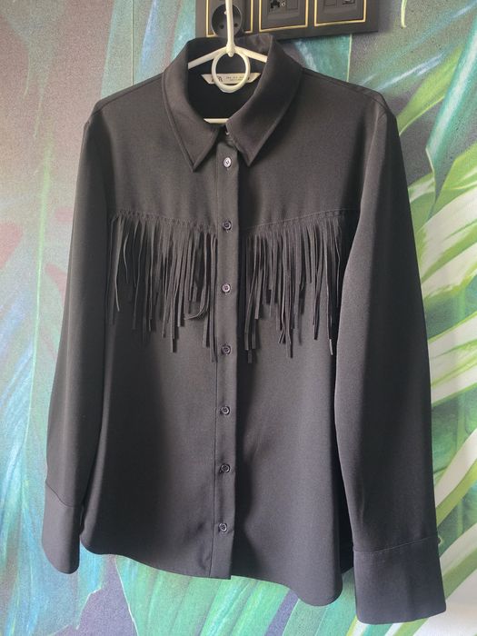 Koszula z frędzlami Zara
