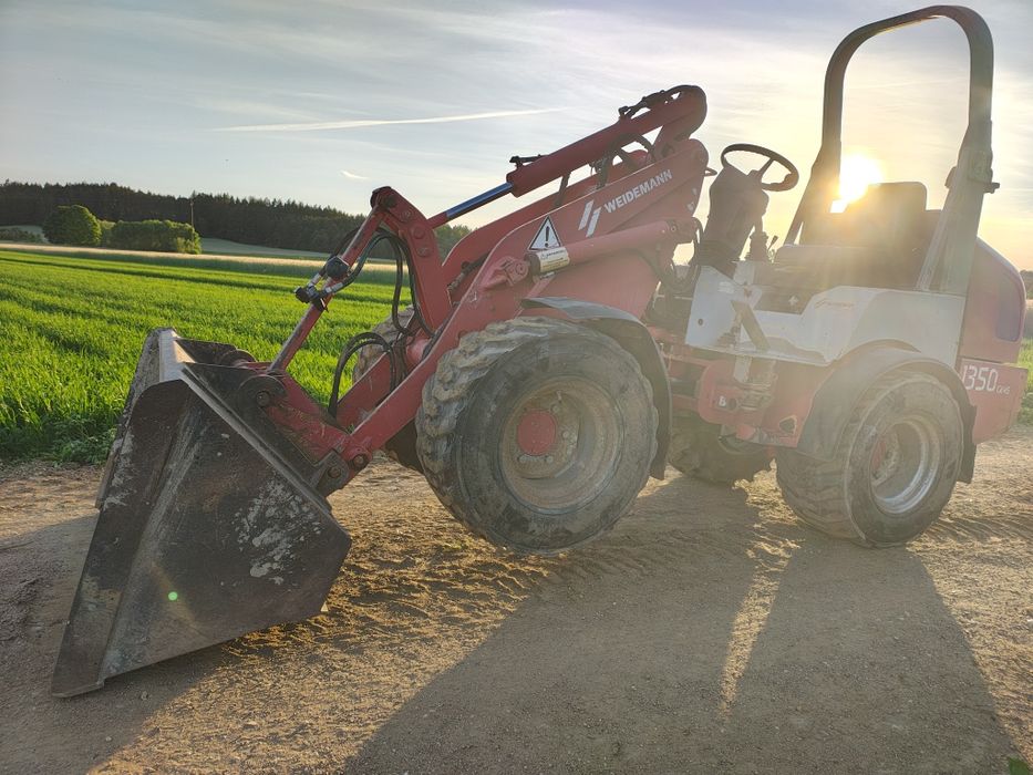 Weidemann 1350 cx45 rok 2007 stan bdb sprowadzony miniładowarka