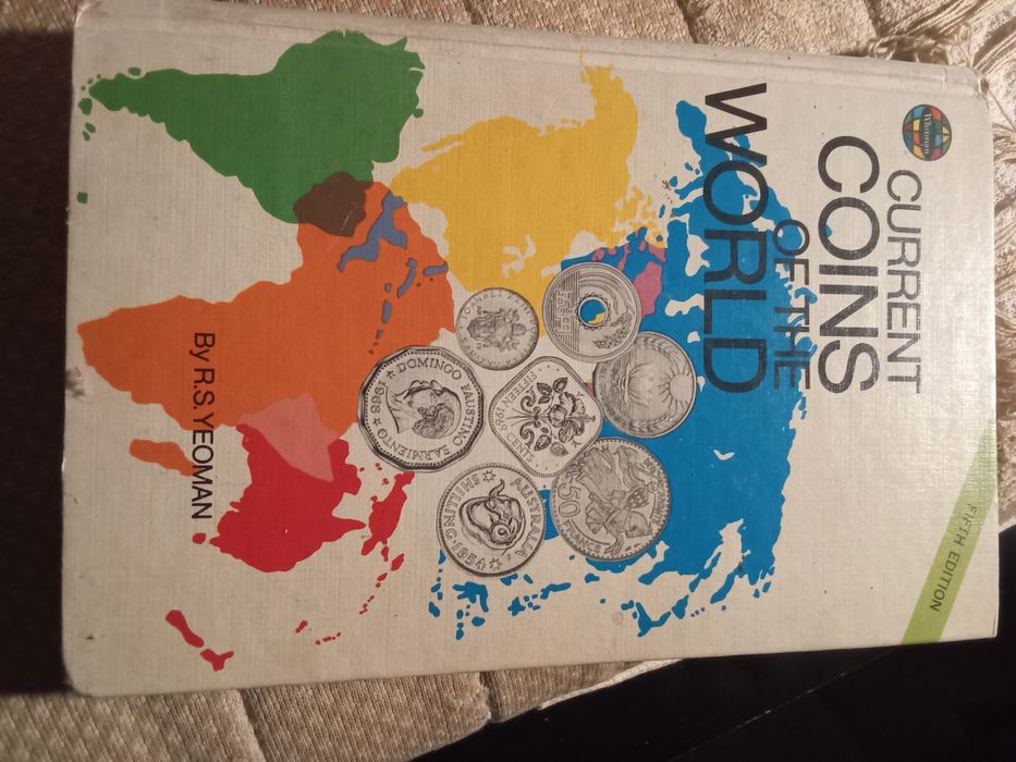 Current coins of The world- By R.S.yeoman - Fifth edition-Profusely ilustrated-Western Publishing Company- capa dura 10E-Estola-5E Desde 2E