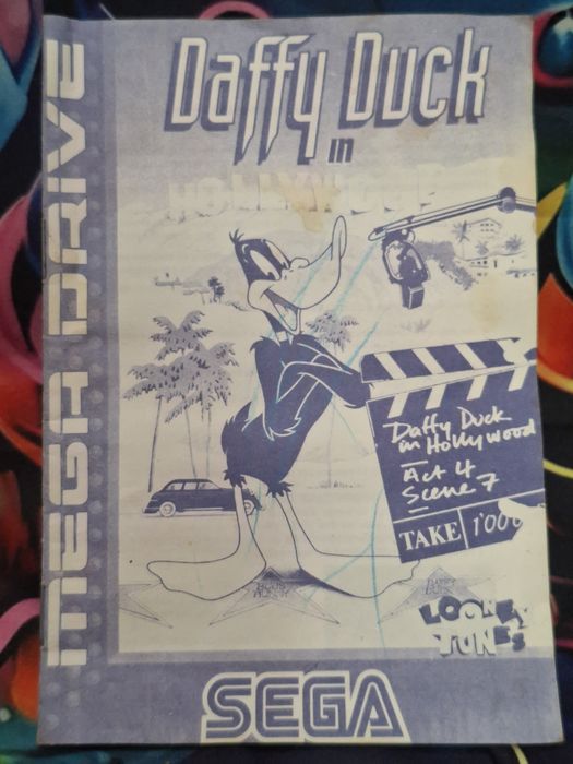 Daffy Duck in Hollywood Mega Drive