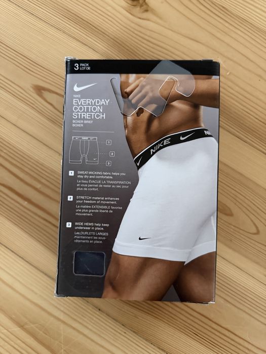Bokserki męskie Nike roz. M 3 pak