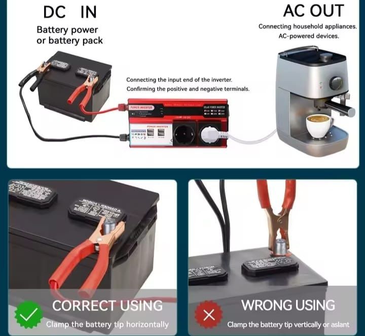 Inversor de potência 4000w - Novos